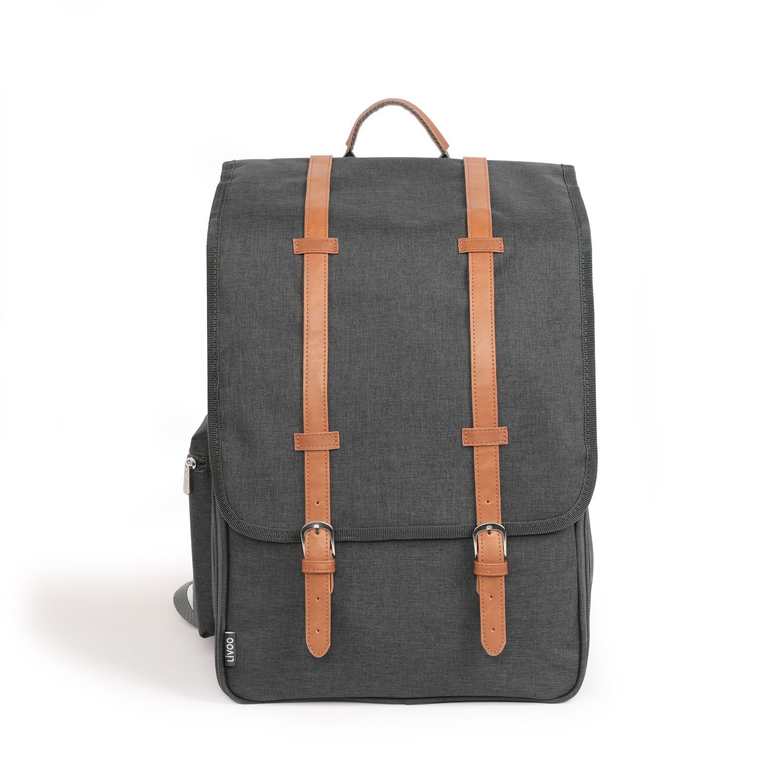 LIVOO Picknick Picknickrucksack Picknicktasche Zubehör 4 Personen SEP136