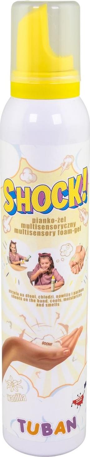 Tuban multisensorisches Spielzeug Schaum-Gel - Vanille 200 ml - sensorisch 860TU3402