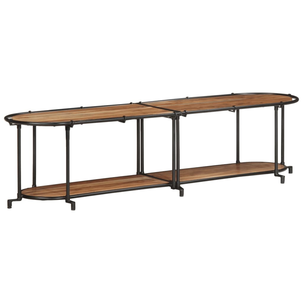vidaXL TV-Regal 160x42x40 cm Massivholz Akazie 4013492