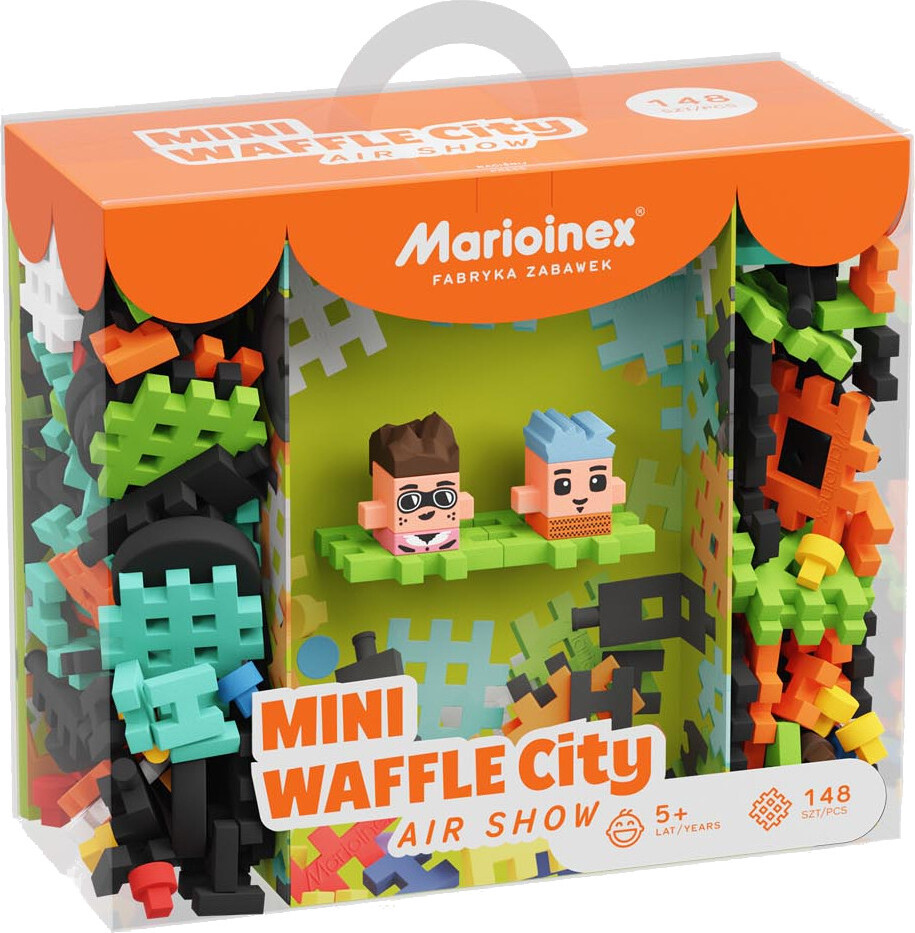 Marioinex MINI Waffle Letecká show 148 ks