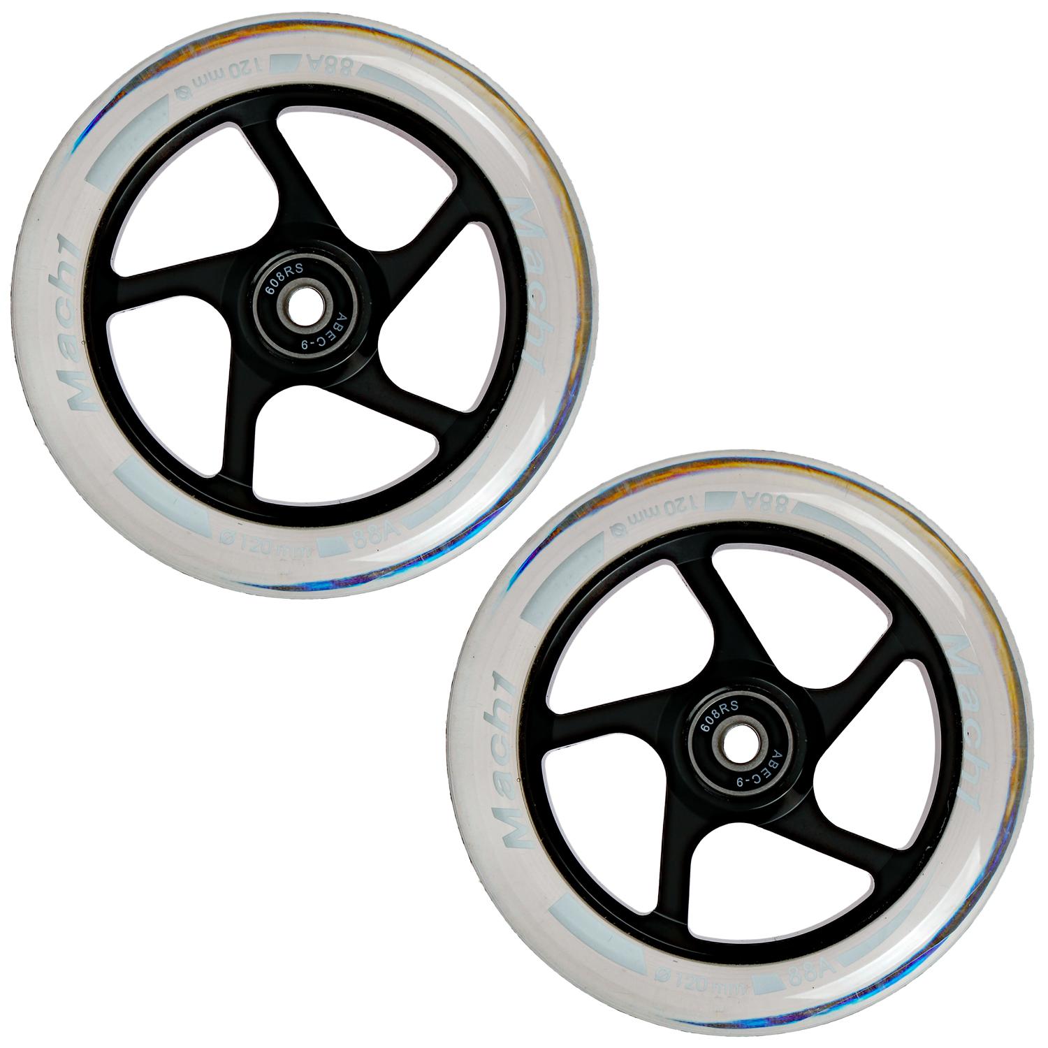 Stuntscooter 2 Stück Mach1 Stuntscooter Alu aluminium Rollen-Set 2832