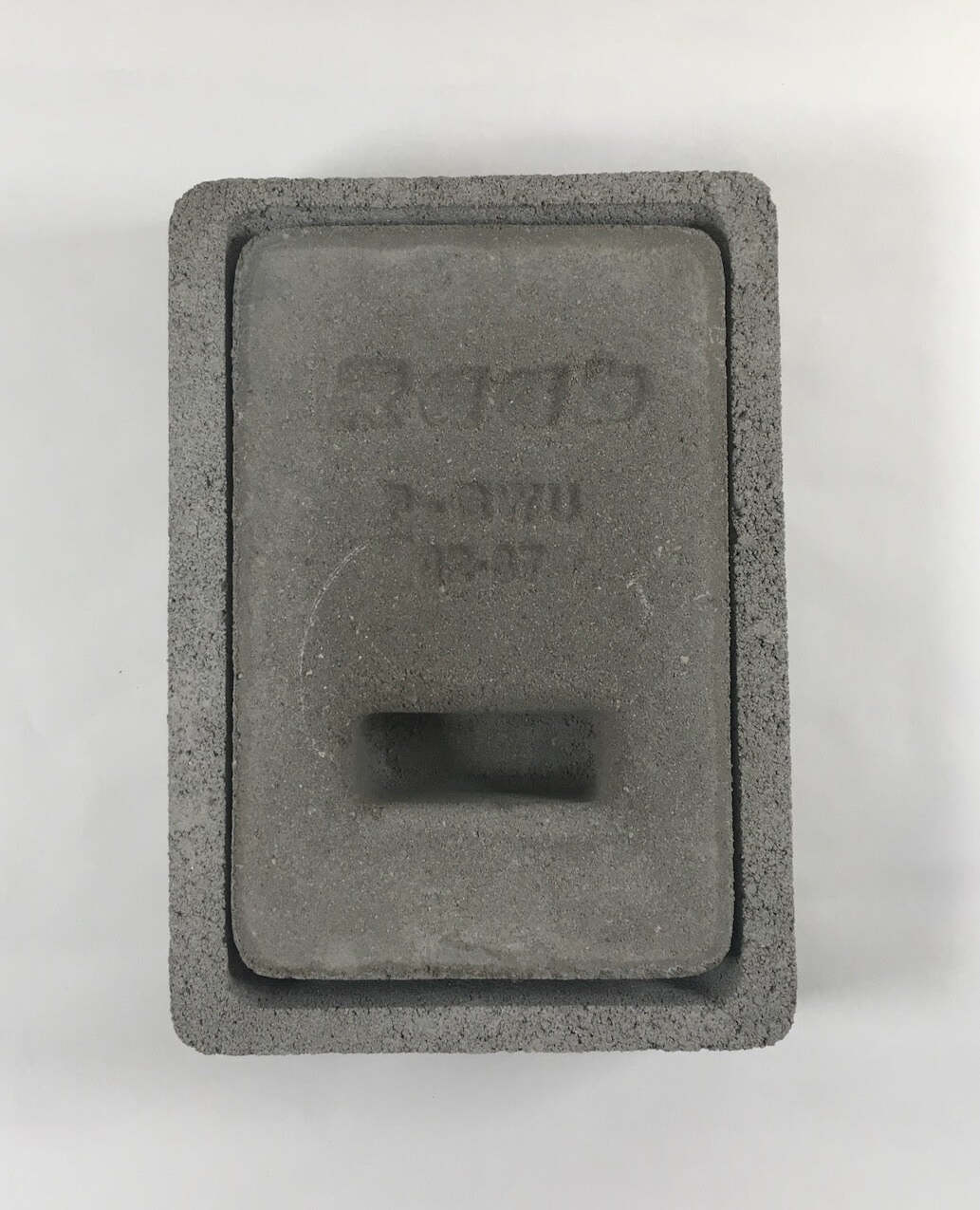 Kamin-Laden Schornsteinklappe Schornsteintür aus Beton KL10080