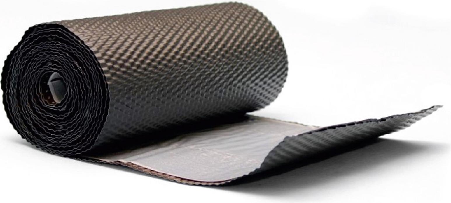 Stabilo-Befestigungstechnik Kaminanschluss / Wandanschlussband, 300mm x 5m, schwarz 770106