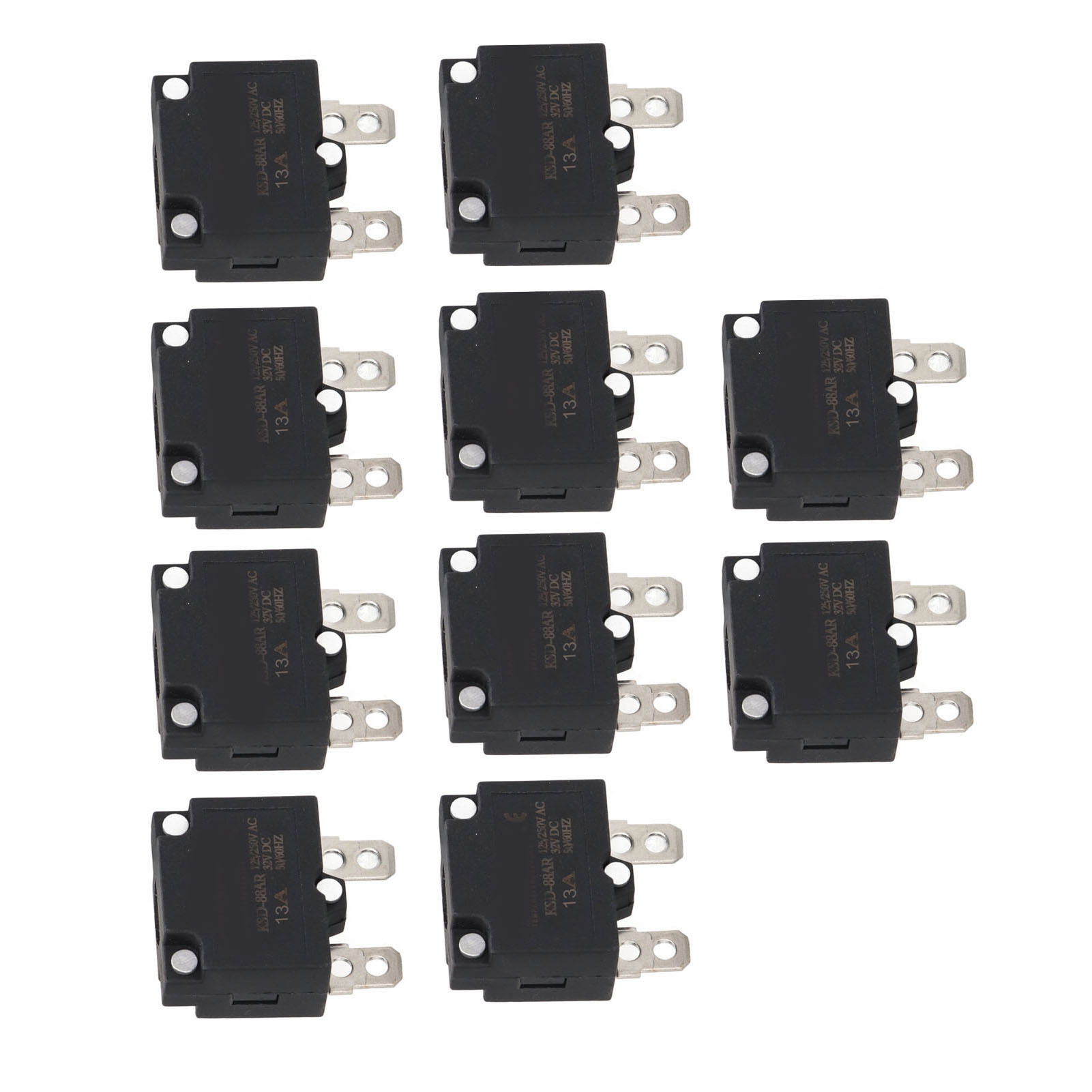 Cocosity Überlastungsschutz mit automatischer Rückstellung,Überlastungsschutz,Überlastungsschutz mit automatischer Rückstellung,Überlastungsschutz mit Sicherung,Leistungsschalter,Kinderfahrgeschäft Autozubehör