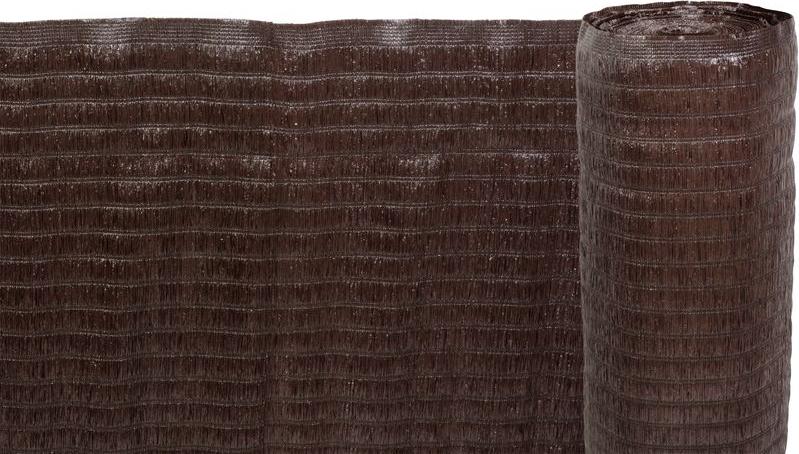 STREND PRO Gewebe schattierend BrownDecor W101, 2x50 m, UV, 230 g/m2, 95% braun