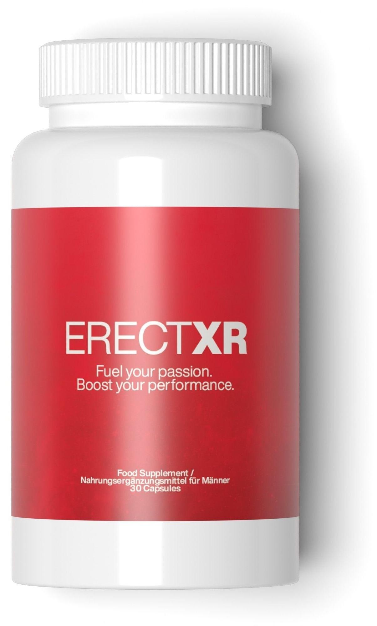 ERECTXR - Natürliche Formel für Männer - Sofortige Unterstützung für intime Leistung und männliche Vitalität - Libido & Potenz Support für erwachsene 57049421218137