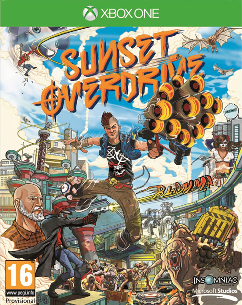 Xbox Original Xbox Games Xbox One Sunset Overdrive Mehrfarbig Mehrfarbig One Size 81367