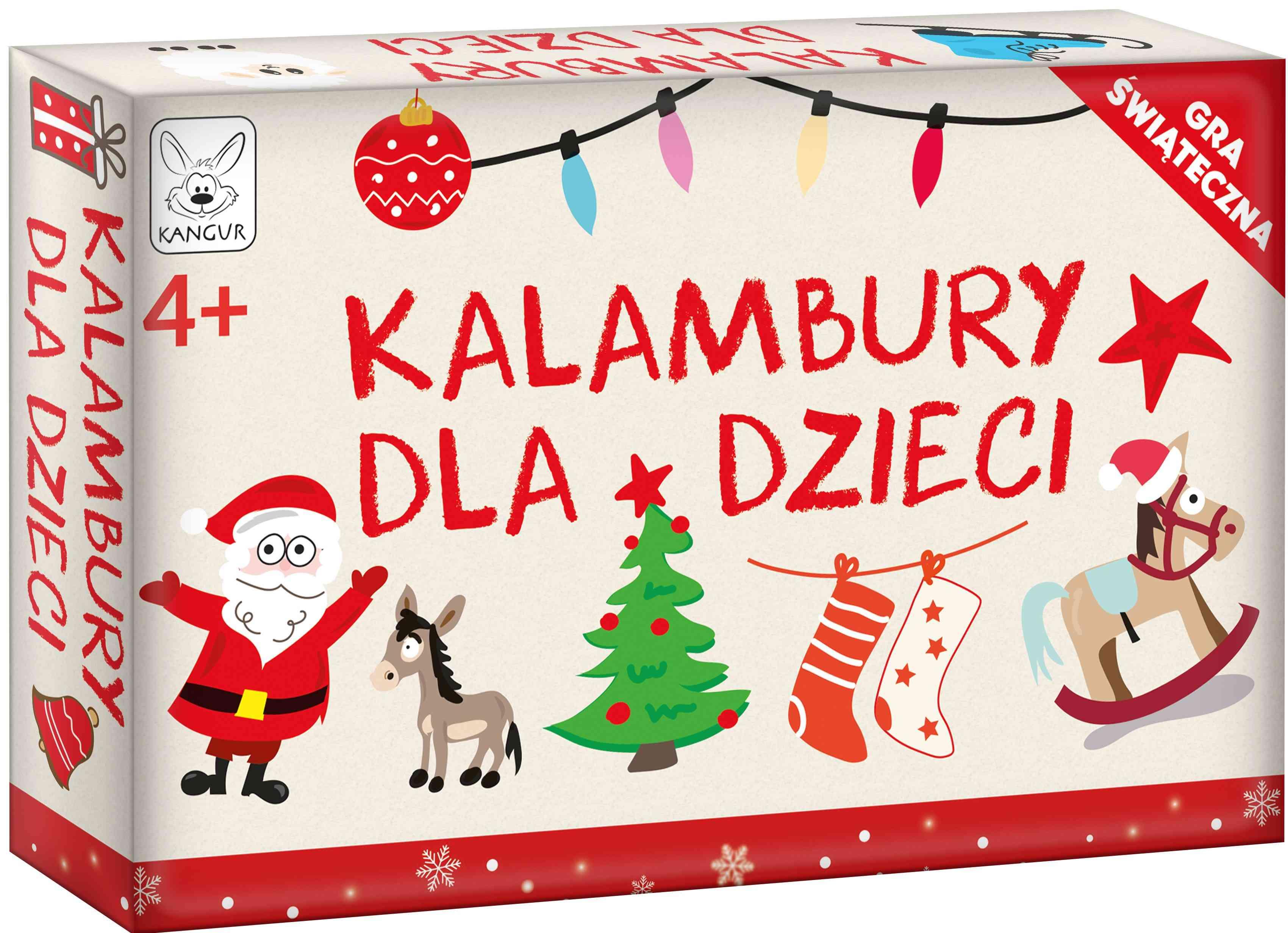 INNY Gra Kalambury dla Dzieci Gra świąteczna