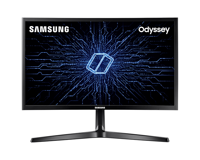 Samsung C24RG54FQR - Séria CRG5 - LED monitor - zakrivený - 24" (59 cm) (23,5" viditeľný) - 1920 x 1080 Full HD (1080p) @ 144 Hz - VA - 250 cd/m² - 3000:1 - 4 ms - 2xHDMI, DisplayPort - čierny