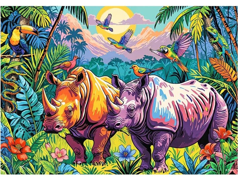 CHERRY PAZZI Puzzle Gesunder Sinn des Wohlbefindens 1000 dlks