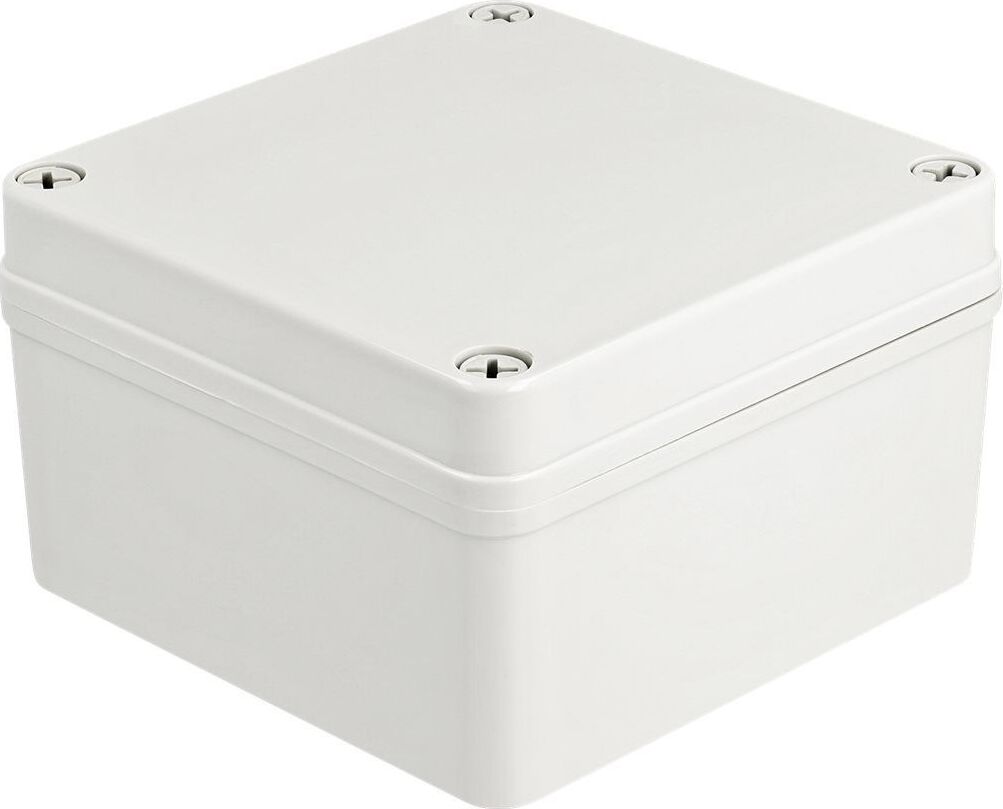 DeLOCK Installationsgehäuse IP65 wasserdicht 125 x 125 x 75 mm grau, Behausung, Grau, Acrylnitril-Butadien-Styrol (ABS), -40 - 80 °C, 125 mm, 125 mm 60398