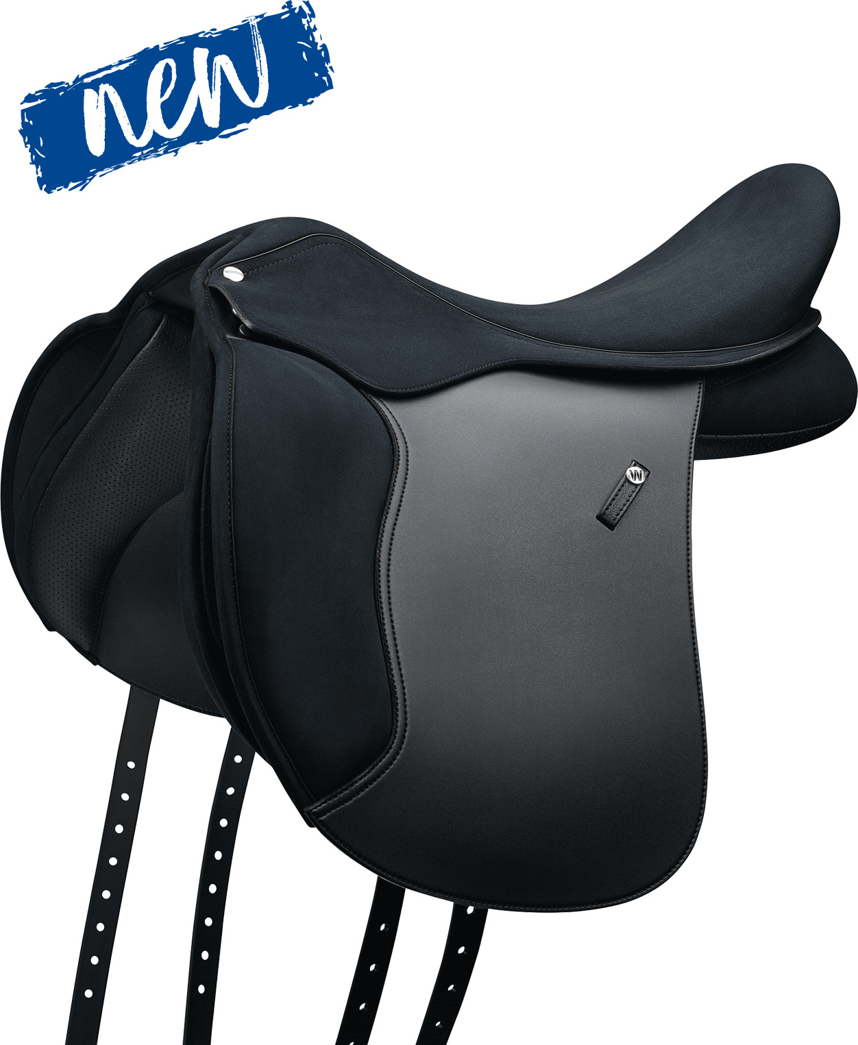 Wintec Sattel 2000 Weit Vielseitigkeitssattel Schwarz 18"/46 cm 1094201-C3