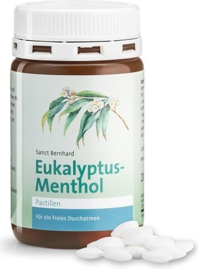 Sanct Bernhard Eukalyptus - Menthol - 200 Pastillen 2854