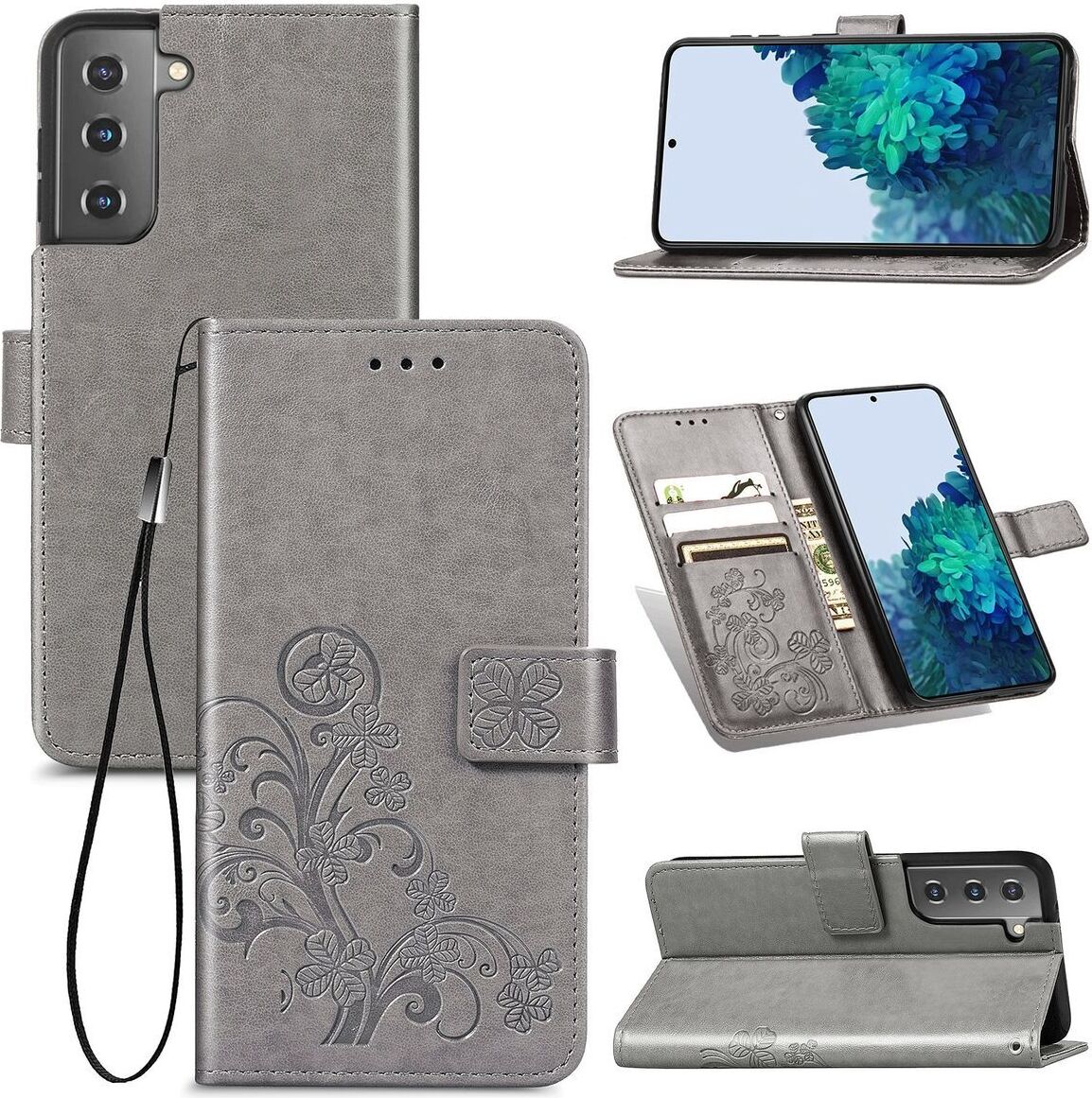 König Design , Farbe:Grau, Handymodell:Honor 50 LA-VARIANTE-148062