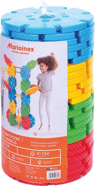 Marioinex didaktisches Spielzeug Räder 36 Stück - Lernspiel aus Karton 45,05