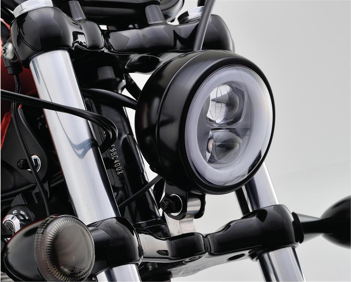 Daytona Hauptscheinwerfer LED-Scheinwerfer LED 12 mm SW, unten