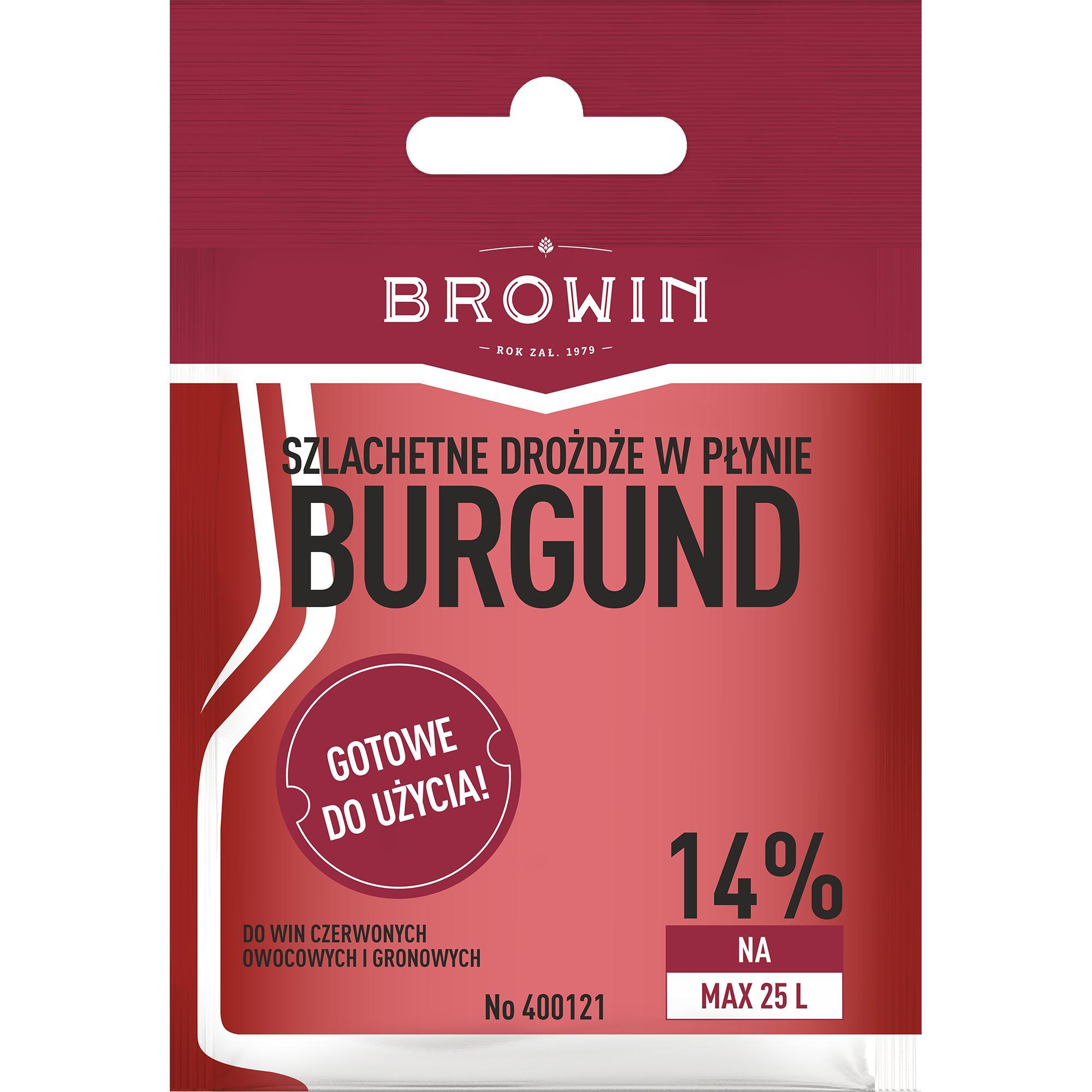 Browin 400121 Weinhefe Burgund ohne vorherige Vermehrung 20 ml