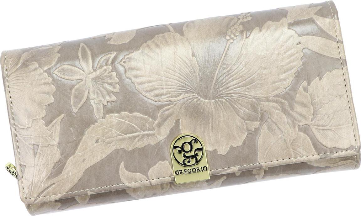 Naturleder + Gregorio HL-122 Damen-Geldbörse aus
