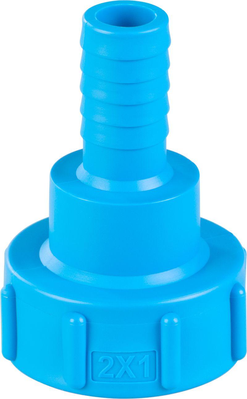 Reduzierstück Strend Pro, für IBC-Tank, 1" Schlauchausgang, PVC