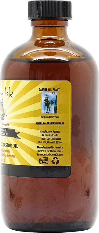 Sunny Isle Jamajský čierny ricínový olej 8 fl. oz. 100 % prírodná liečba vlasovej pokožky a kože