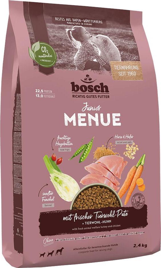 Bosch Dog HPC MENUE Junior mit Tierwohl-Pute 2,4 kg