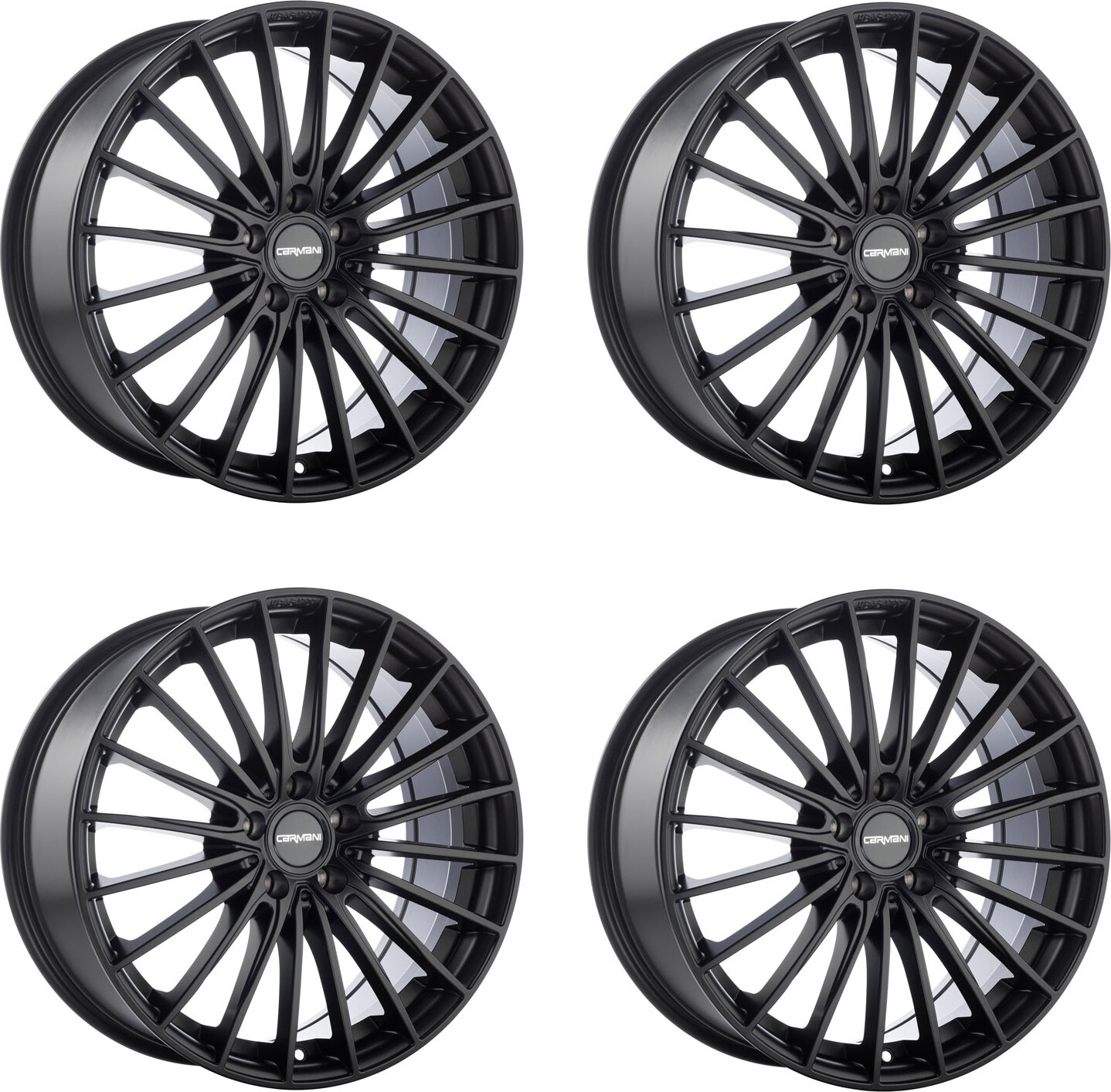 4 Carmani Felgen 24 Karl 8.0x19 ET30 5x112 SWM für BMW 1er Reihe 2er Reihe 3er Reihe 4er Reihe 5er Reihe 6er Reihe 4-CA240819H730BM