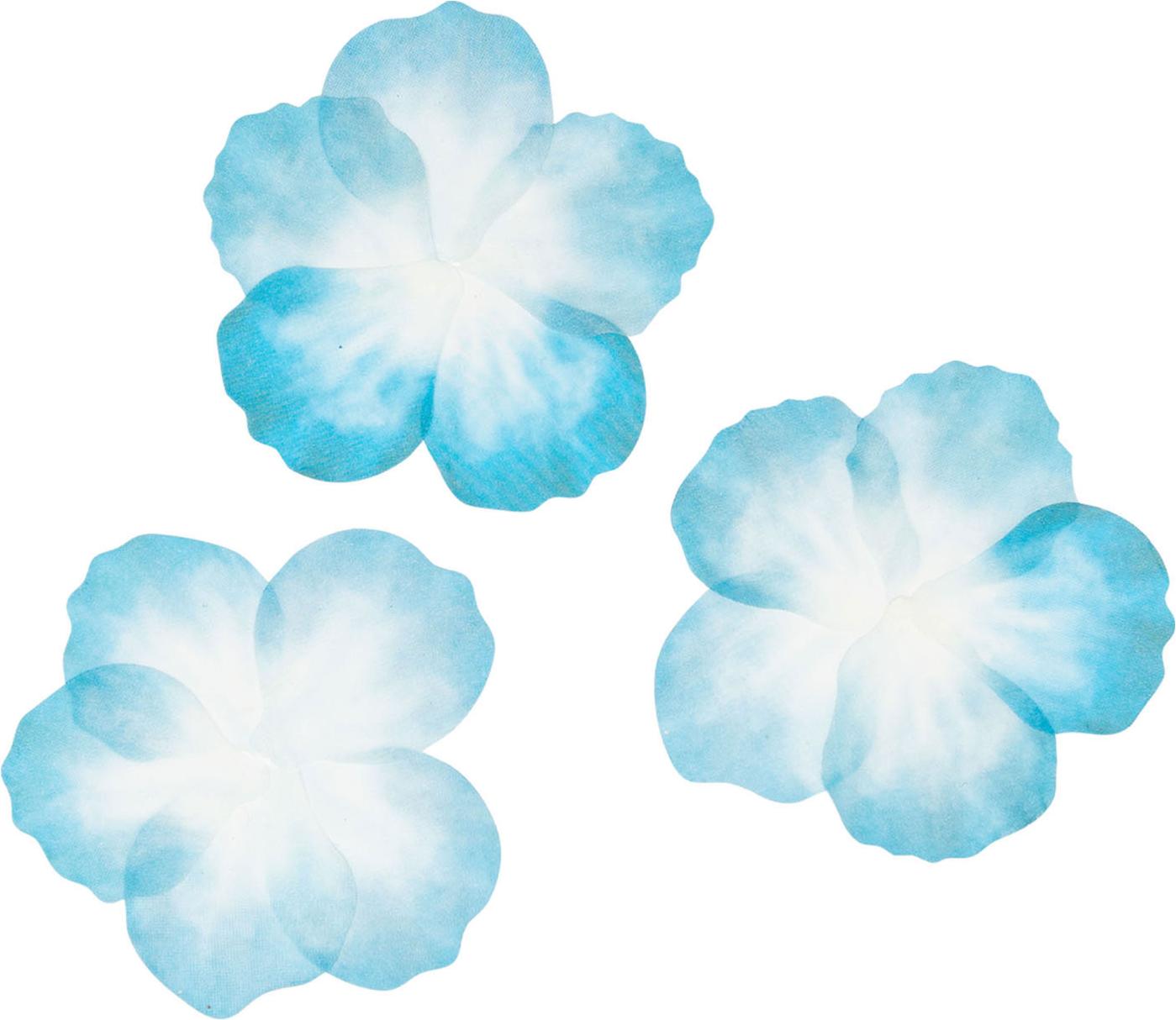 Colorations Färbung - Washi -Aufkleber - Blaue Blütenblätter, 80.. 28AT04