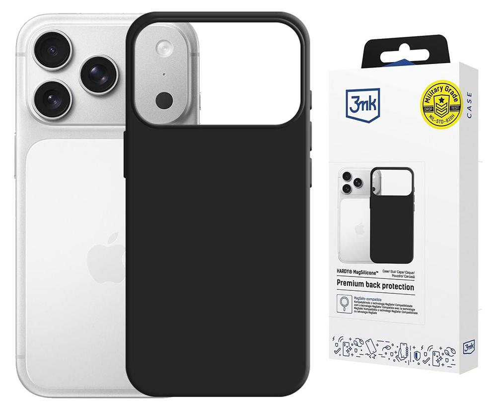 3mk Hardy Silicone MagCase pro Apple iPhone 17 Pro Max 5903108665155