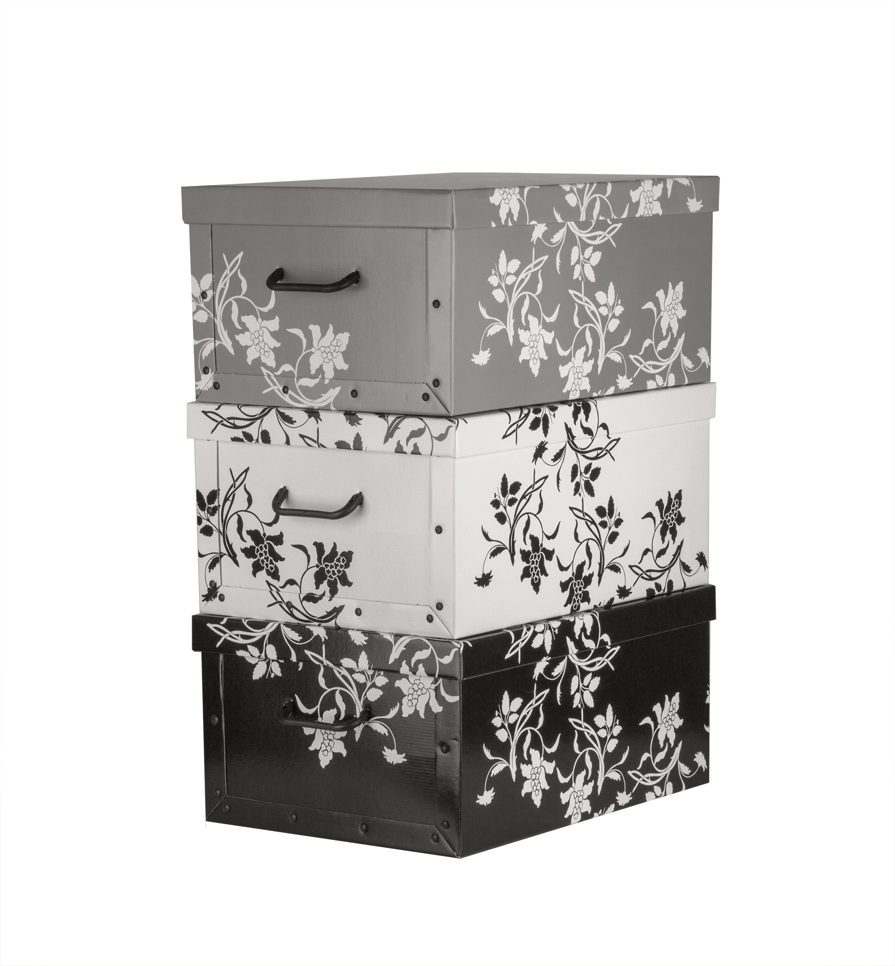 Aufbewahrungsbox mit Deckel  Box Kiste Schachtel aus Karton