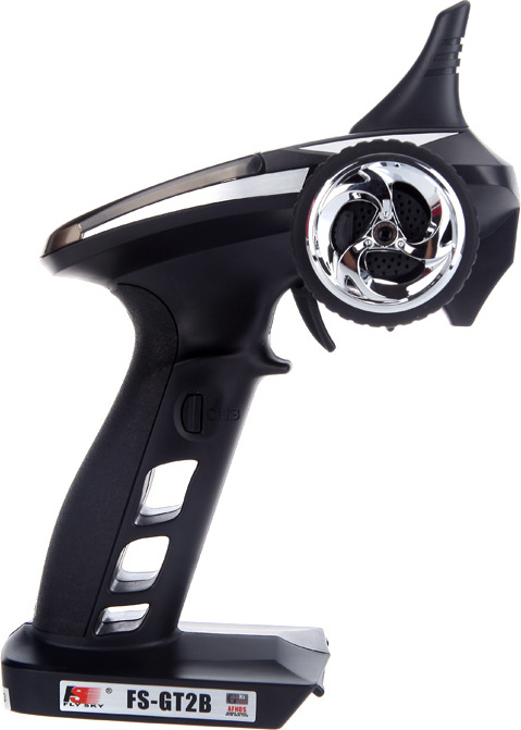 Lixada FS- GT2B 2.4G 3CH Radio- Modell Fernbedienung uebertragungsgeraet und Empfaenger fuer RC Auto Boot