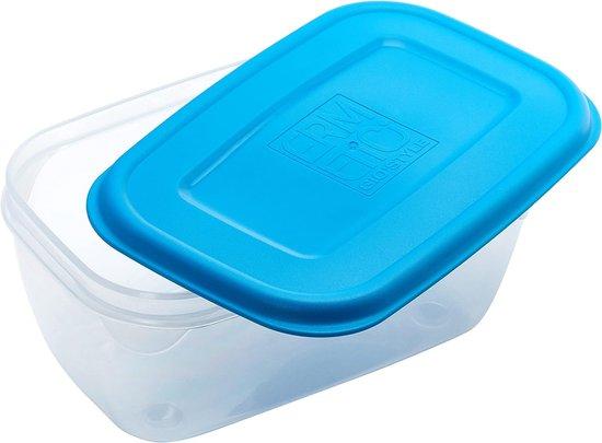 OEM Set aus 4 rechteckigen Behältern blau 2026