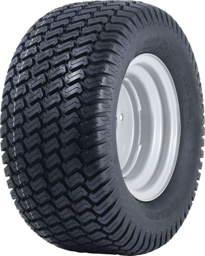 20x10.00-10 Kolesá a ráfiky pre kosačky na trávu 4vrstvové pneumatiky P332 Road Legal 4 Inch PCD Rim
