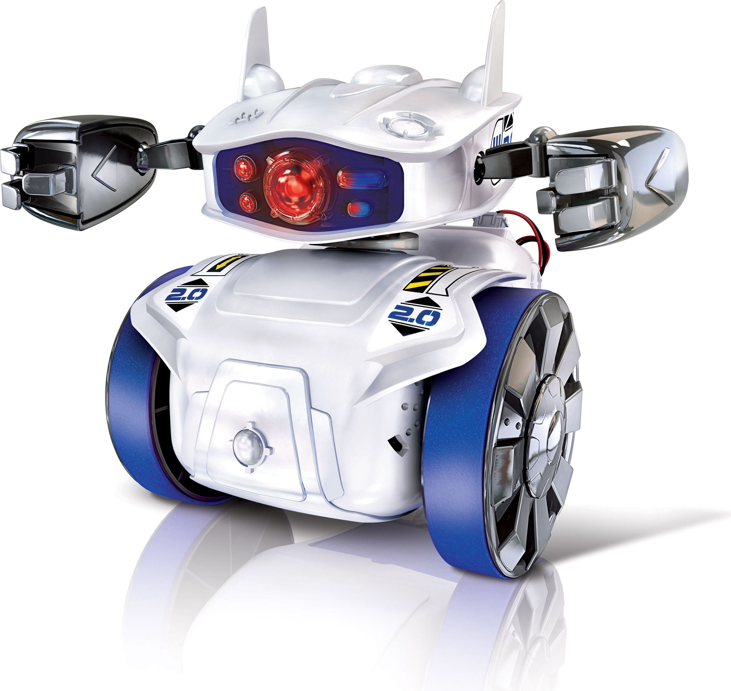 Clementoni Cyber Roboter, mit Bluetoothmodul, kostenl. App-Verknüpfung für Tablet oder Smartphone 69381.8