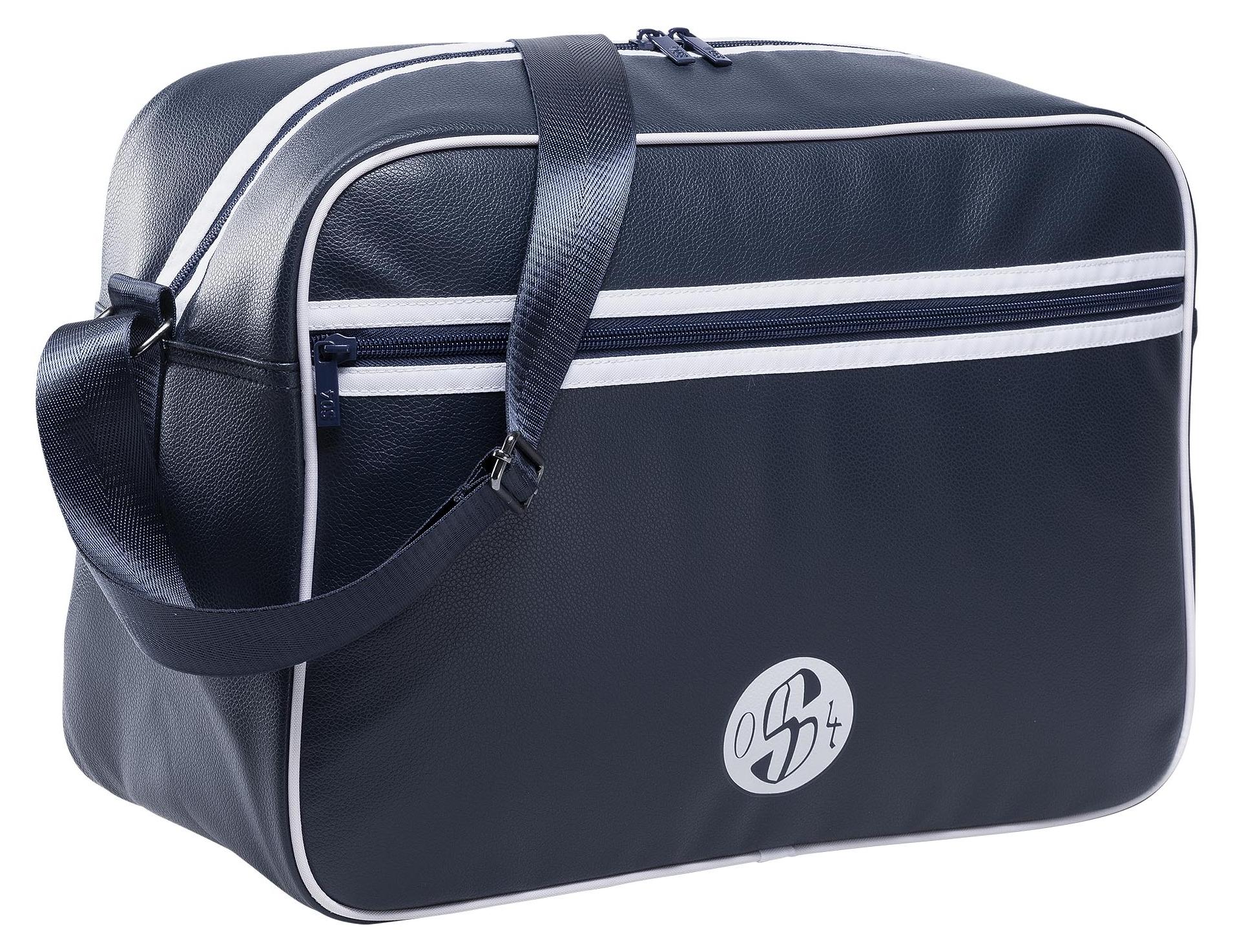 FC Gelsenkirchen-Schalke 04 FC Schalke 04 Sporttsche Retro navy schwarz, weiß STK 27783