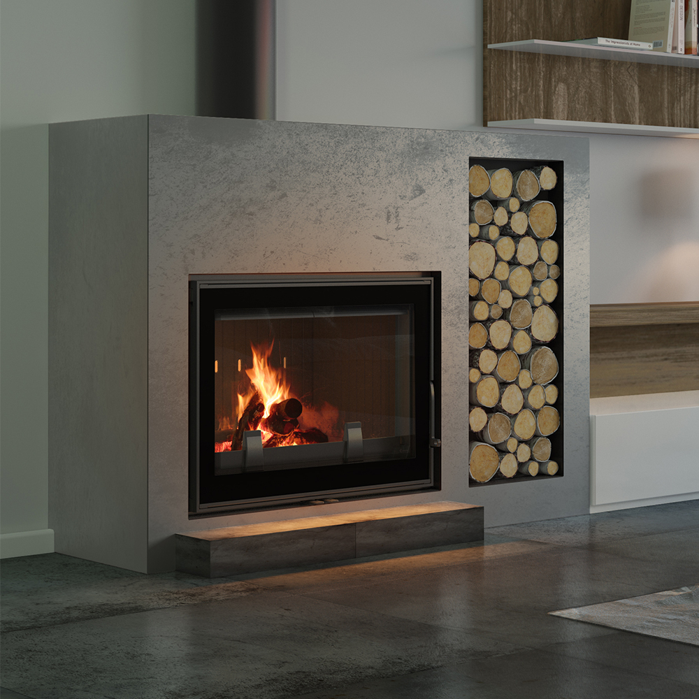 Liatinový krb Franek 12 kW Ø 200
