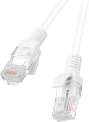 LANBERG patchcord cat.6 1.5m white PCU6-10CC-0150-W