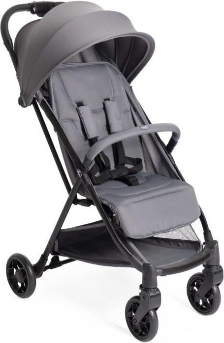 Kinderwagen, Chicco Urbino, Stadtkinderwagen, 4 Räder, Grau, Bis zu 22 kg, UV50+ CHI8058664182008