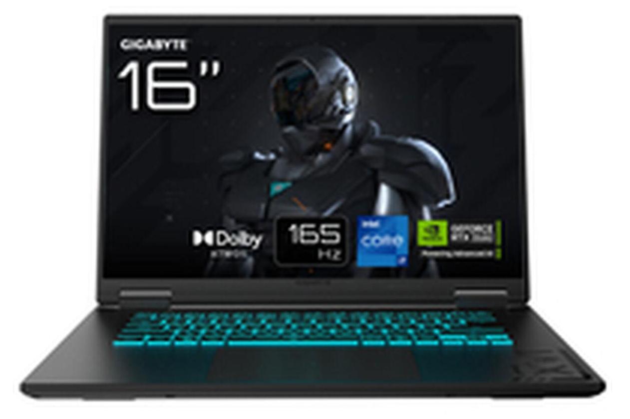 GIGABYTE GAMING A16 CTHI3ES894SD, Intel® Core™ i7, 40,6 cm (16"), 1920 x 1200 Pixel, 16 GB, 1 TB, FreeDOS