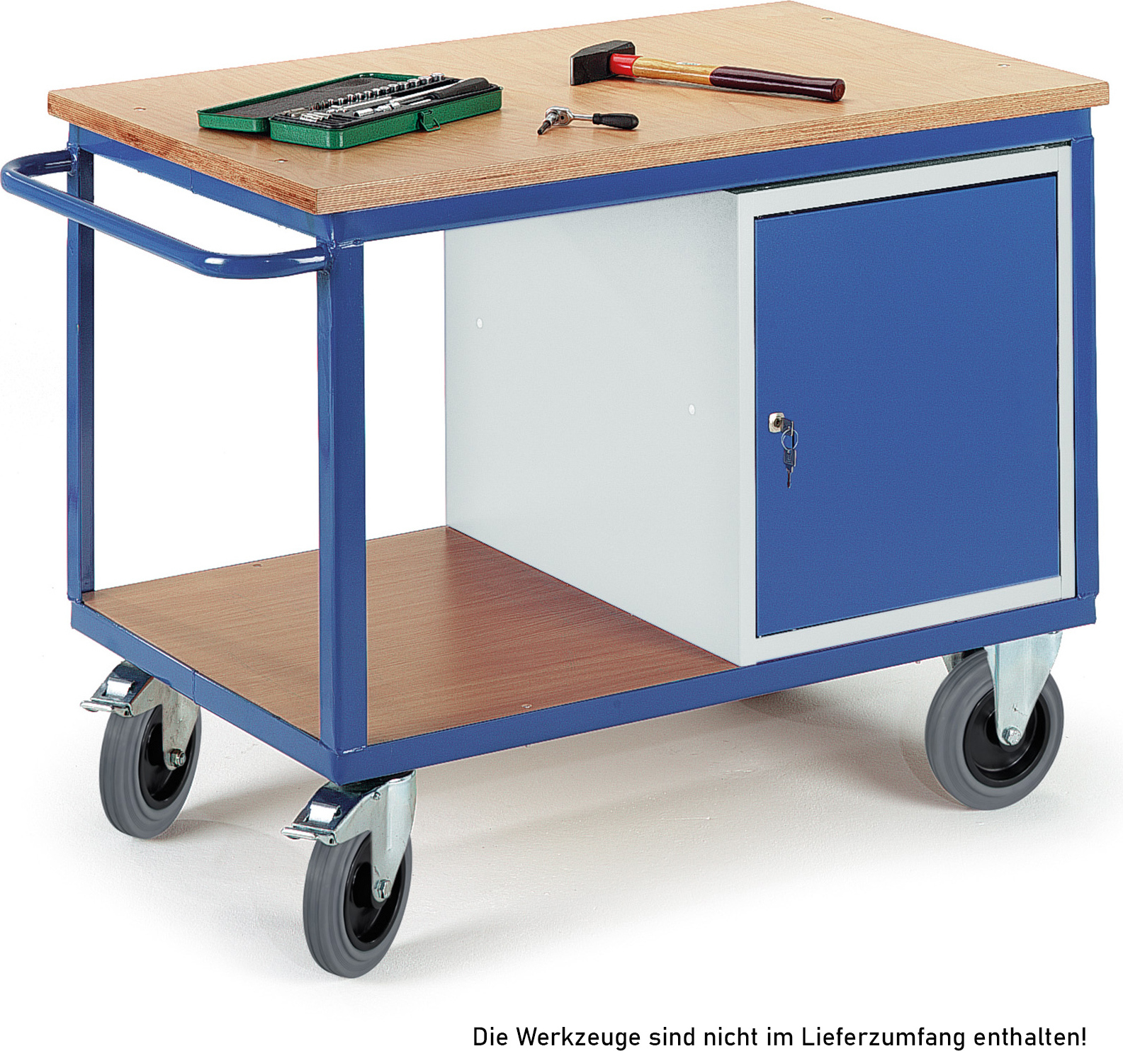 Werkstattwagen mit 4 Schubladen 600kg Tragkraft