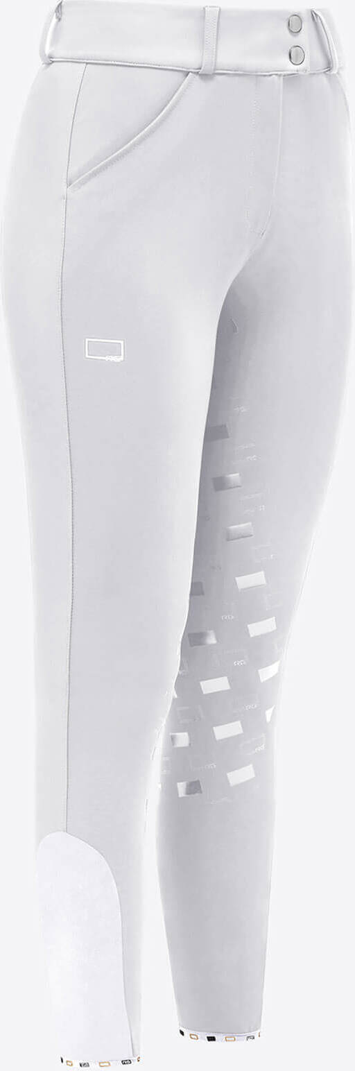 RG Rider´s Gene Reithose Damen RG High Waist Full Grip Breeches Damenreithose White 40 (IT 46) BRW012 JS013 9999