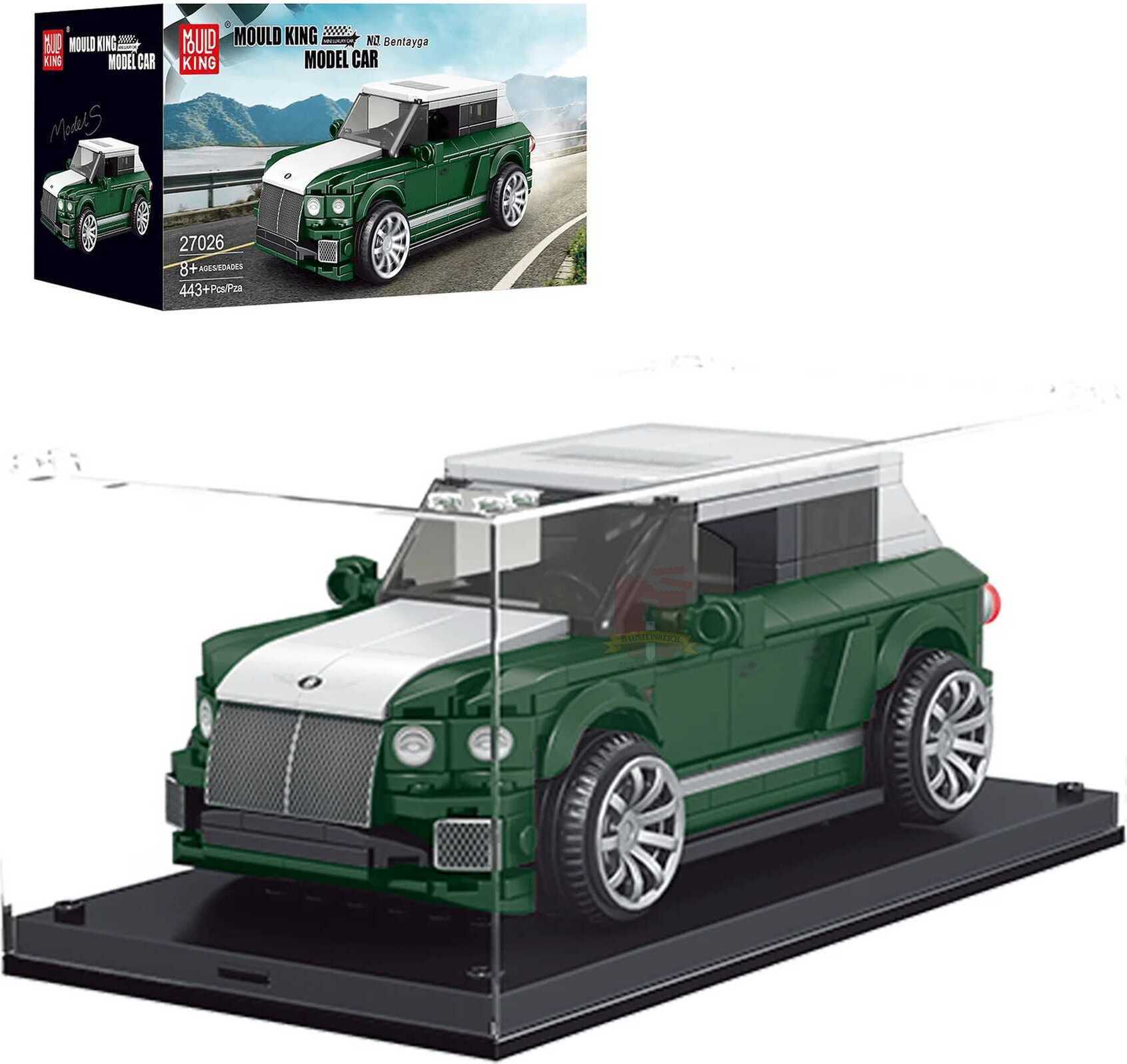 Mould King® 27026 Bentayga + Showcase