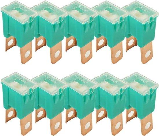 OEM Elektrische Sicherheitszünder - Hochprofil-Typ - 10 Stück 20A - Lichtblau 2026