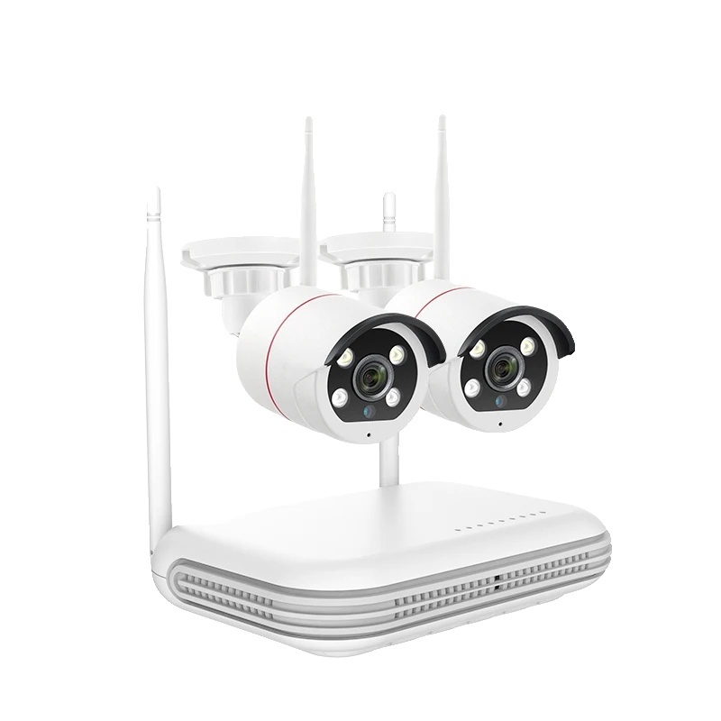 Bezdrôtový kamerový systém, rozlíšenie 5 MP, detekcia AI, obojsmerný zvuk, 8CH NVR a 2 kamery, žiadne