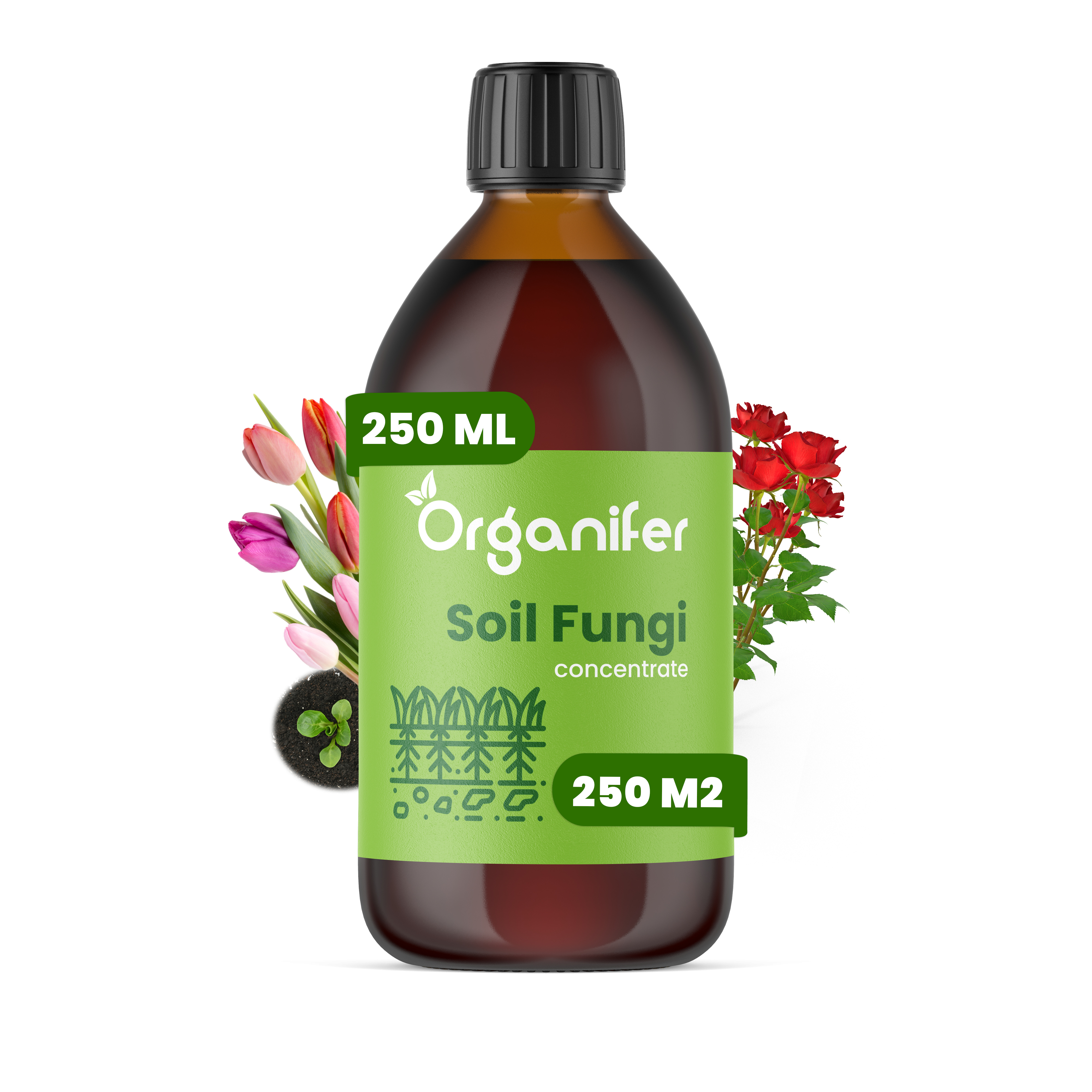 Soil Fungi Bodenpilz-Konzentrat - 250 ml für 250 m2- Organifer 27613