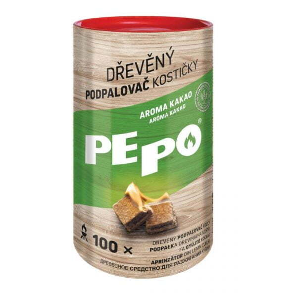 PADU PE-PO Holzfeuerzeug - Würfel 100 Stück 2068963