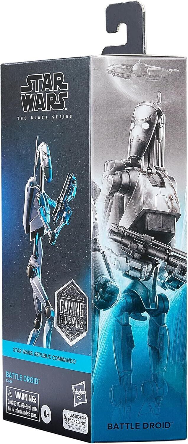 Hasbro F7004 STAR WARS Weißer Kampfdroide Actionfigur 15cm F70045L0