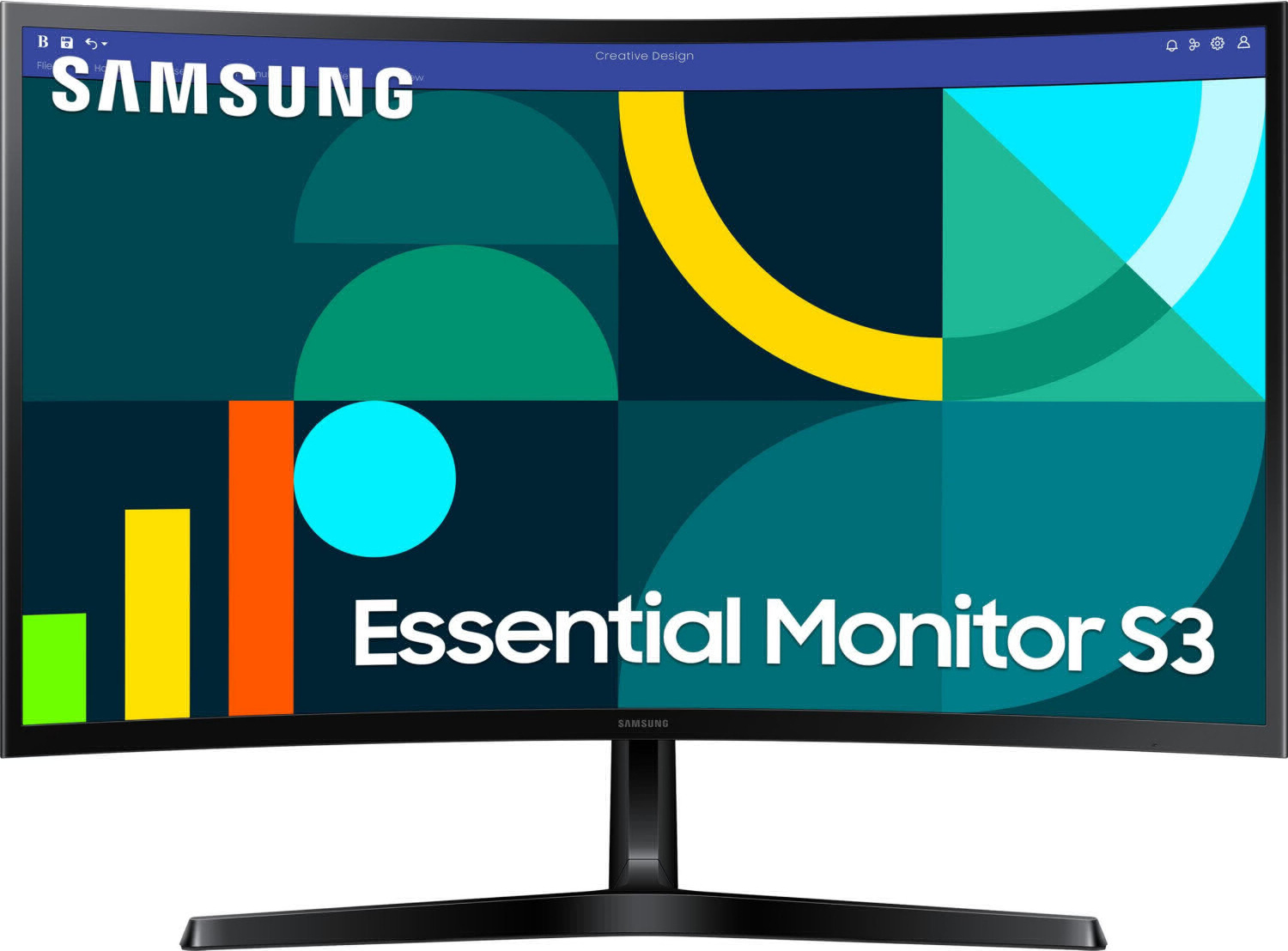 Samsung S36GD, 61 cm (24"), 1920 x 1080 px, Full HD, LCD, 4 ms, Čierna