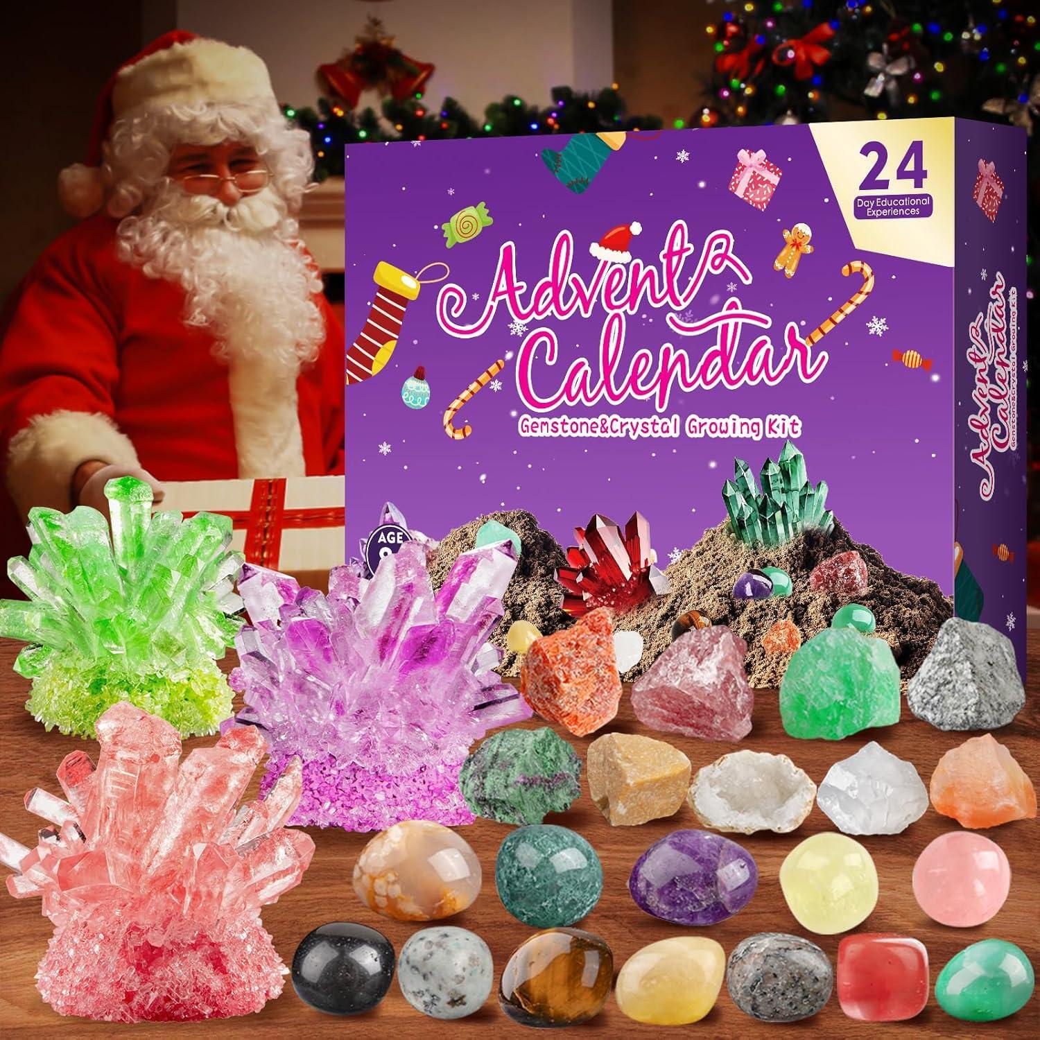 Calendrier de l'Avent pierres précieuses - SVATV - 24 jours - Cristaux Calendrier de l'Avent pierres précieuses - SVATV - 24 jours - Cristaux
