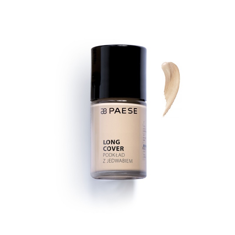 Paese Long Cover Foundation Silk-based Foundation for Dry Skin 02 02N