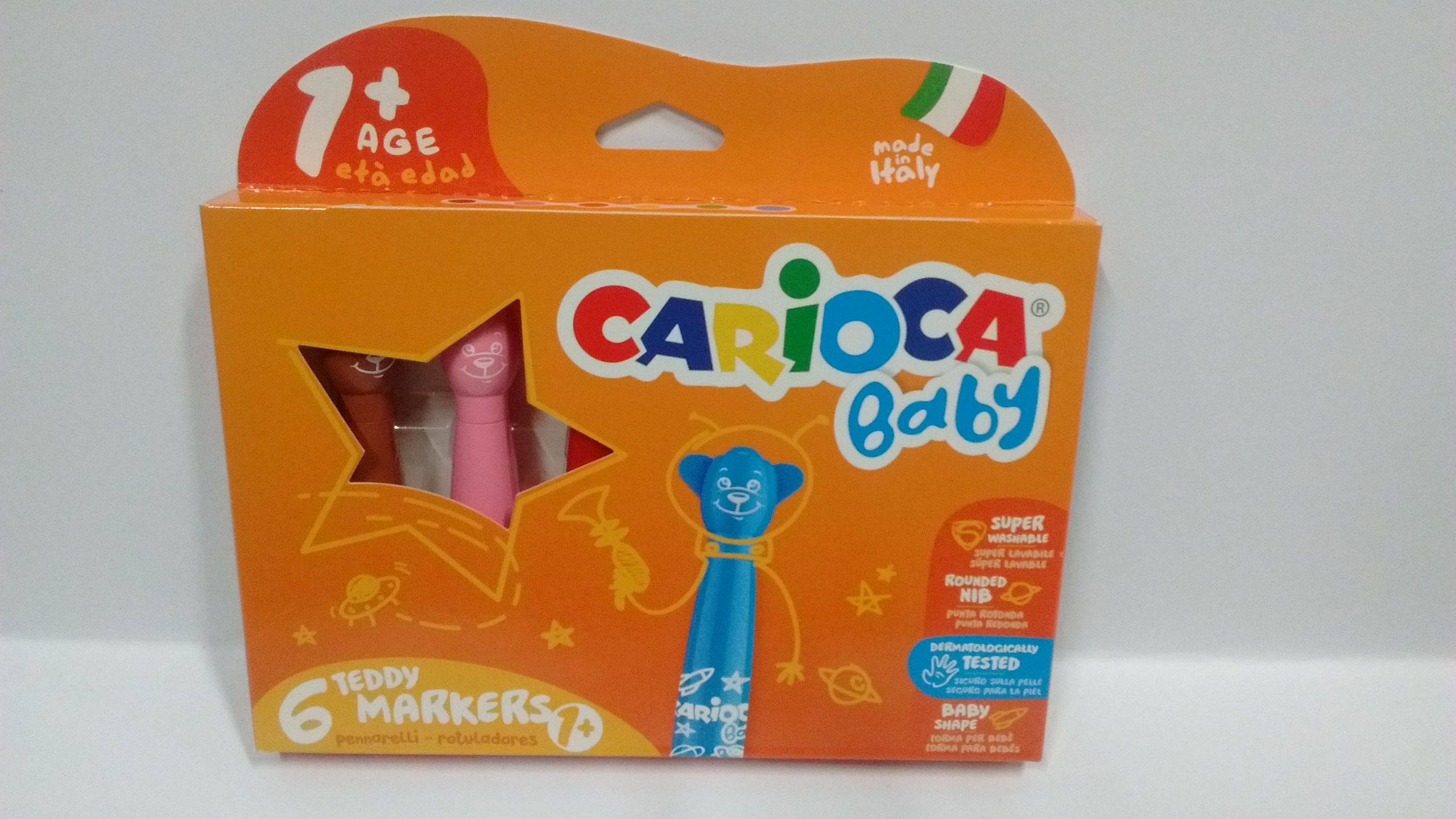 Carioca CARIOCA - Fasermaler Baby Teddy 1+ 12 St…